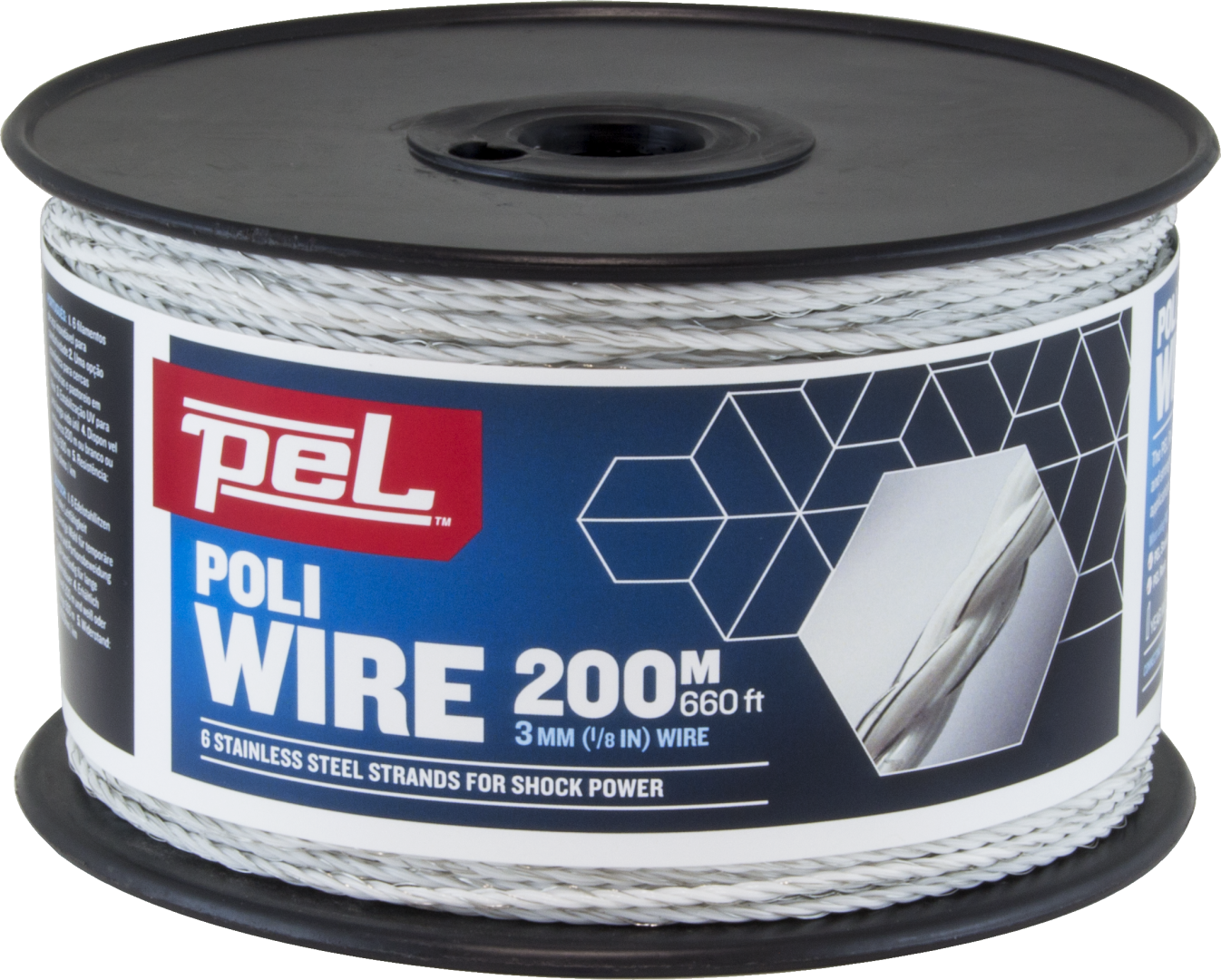 Electric Fence Wire, White, 656', Dare, 3174